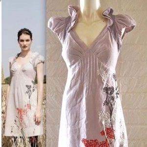 Rare Anthropologie Moon Wool Floreat Dress